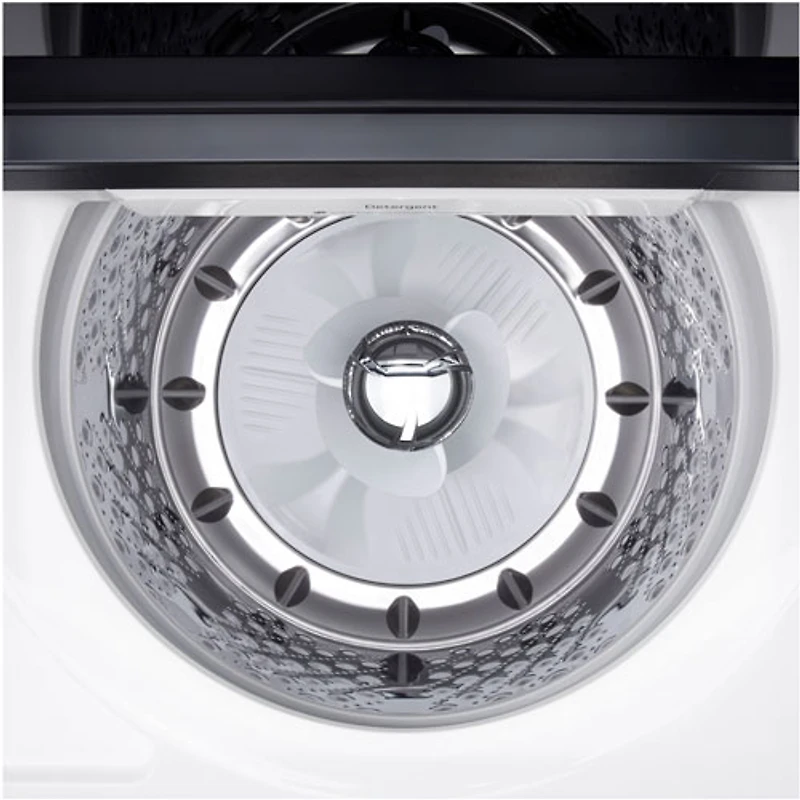 Laveuse à chargement par le haut haute efficacité de 6,1 pi³ avec agitateur de LG (WT8405CW) - Blanc alpin