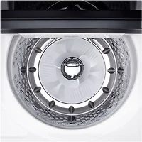 Laveuse à chargement par le haut haute efficacité de 6,1 pi³ avec agitateur de LG (WT8405CW) - Blanc alpin