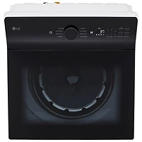 Laveuse à chargement par le haut haute efficacité de 6,1 pi³ avec agitateur de LG (WT8405CW) - Blanc alpin