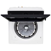 Laveuse à chargement par le haut haute efficacité de 6,1 pi³ avec agitateur de LG (WT8405CW) - Blanc alpin