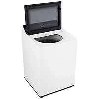 Laveuse à chargement par le haut haute efficacité de 6,1 pi³ avec agitateur de LG (WT8405CW) - Blanc alpin