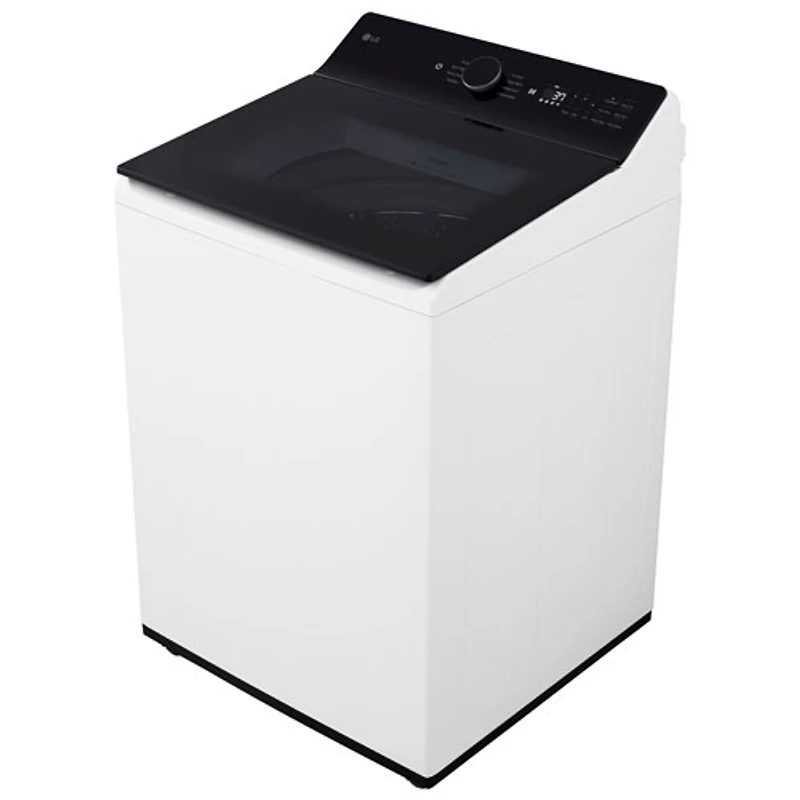 Laveuse à chargement par le haut haute efficacité de 6,1 pi³ avec agitateur de LG (WT8405CW) - Blanc alpin