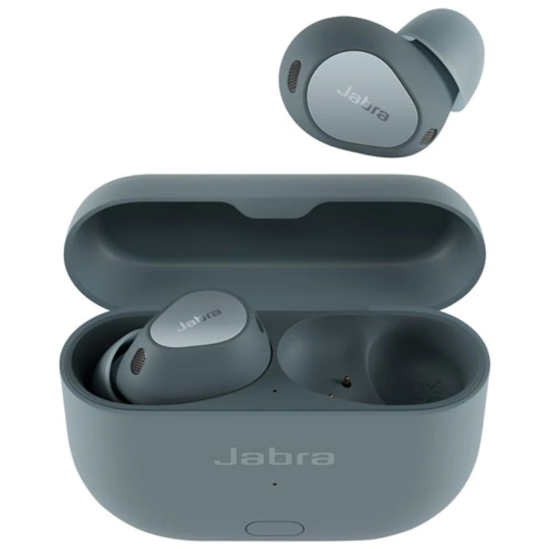 Écouteurs boutons 100 % sans fil à suppression du bruit Dolby Atmos Elite 10 Gen 2 avec étui connecté de Jabra - Denim