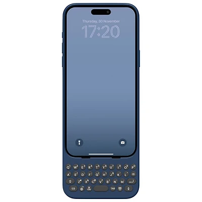 Clicks Keyboard Case for iPhone 15 Plus - Royal Ink