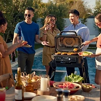 Ninja Woodfire ProConnect XL Outdoor Grill & Smoker with Premium Cover