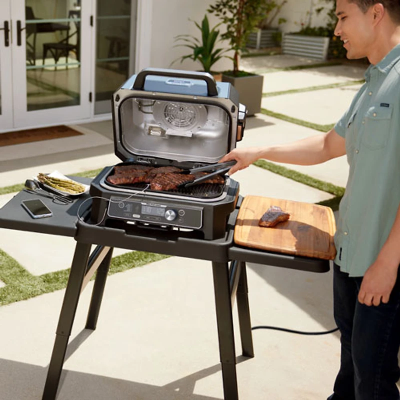 Ninja Woodfire ProConnect XL Outdoor Grill & Smoker with Premium Cover