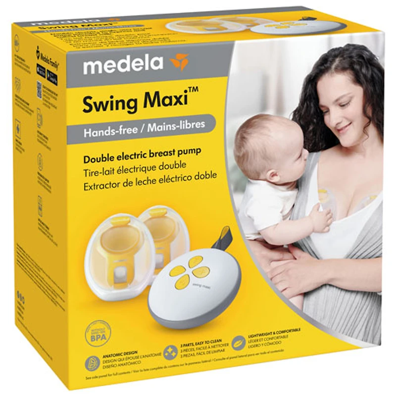 Tire-lait électrique double mains libres Swing Maxi de Medela