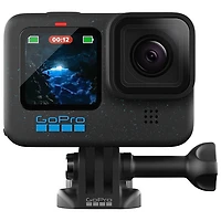 Caméra étanche 5,3K pour sports et casque GoPro HERO12 Black