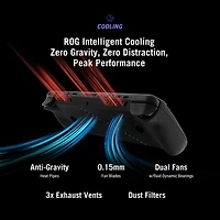Console de jeu tactile 1080p ROG Ally X de 7 po d'ASUS (Ryzen Z1 Extreme d'AMD/RAM 24 Go/SSD 1 To/Windows 11 11/Xbox GamePass)