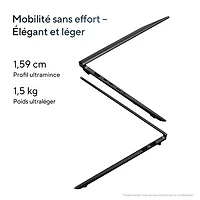 Portable DELO de 16 po VivoBook S 16 d'ASUS - Noir neutre (EVO Ultra 5 d'Intel - 125H/RAM 16 Go/SSD 512 Go)