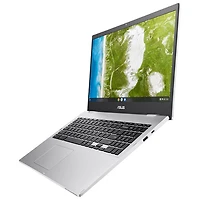 Chromebook de 15,6 po CX1 d'ASUS - Argenté transparent (Celeron N4500 d'Intel/RAM 8 Go/eMMC 128 Go/ChromeOS)
