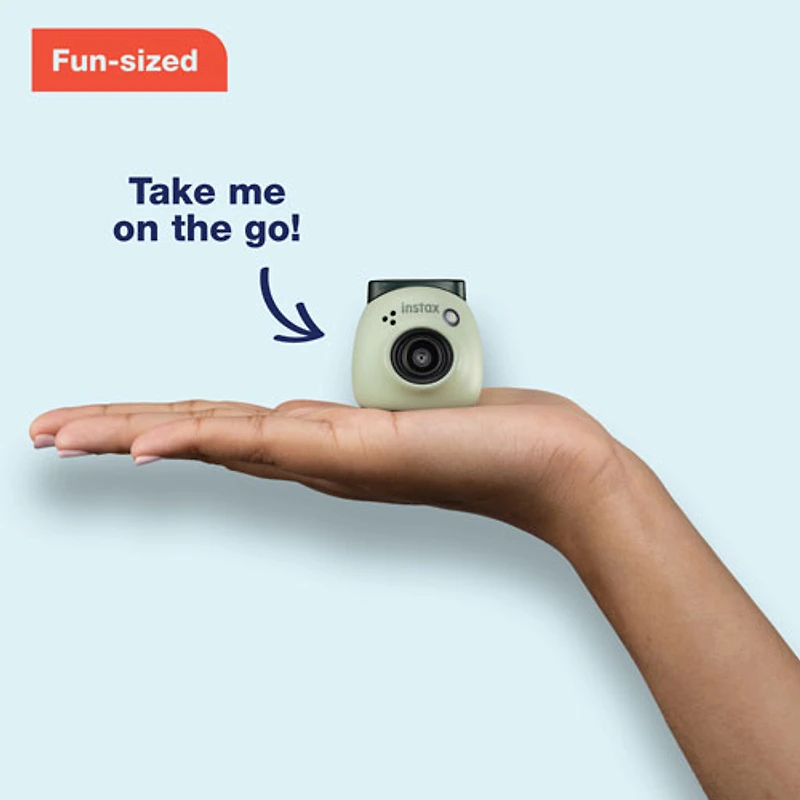 Appareil photo numérique Instax Pal de Fujifilm - Rose poudré