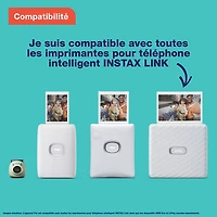Appareil photo numérique Instax Pal de Fujifilm - Rose poudré