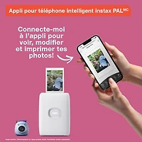 Appareil photo numérique Instax Pal de Fujifilm - Rose poudré
