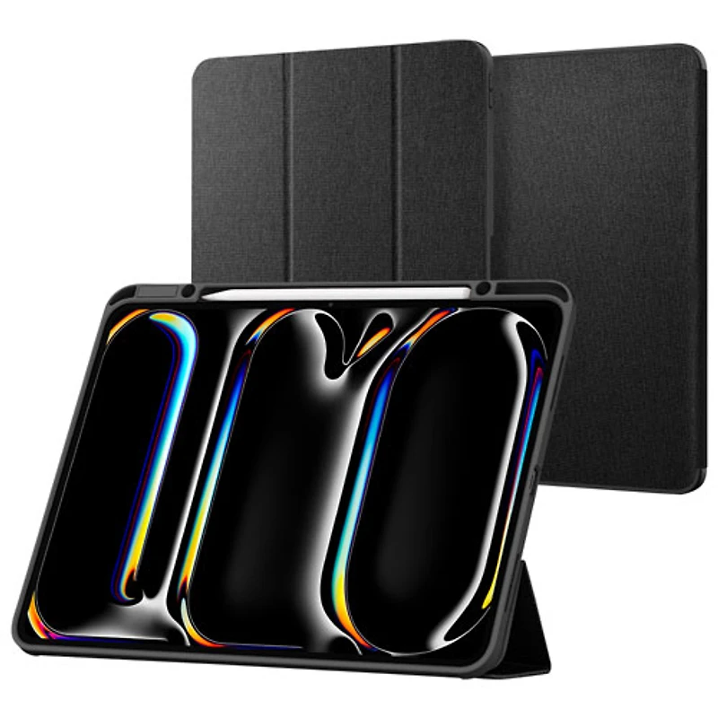 Étui folio Urban Fit de Spigen pour iPad Pro 13 po (2024) - Noir