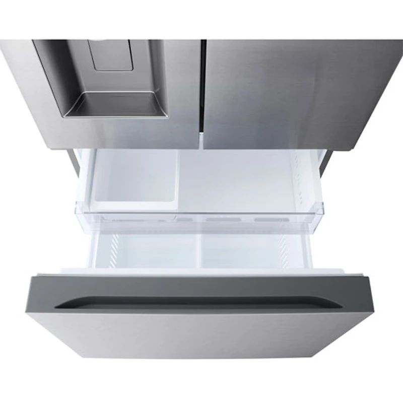 Réfrigérateur à 3 portes 24,5 pi³ 33 po avec distributeur d'eau et de glaçons de LG (LF25S6330S) - Inox