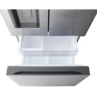 Réfrigérateur à 3 portes 24,5 pi³ 33 po avec distributeur d'eau et de glaçons de LG (LF25S6330S) - Inox