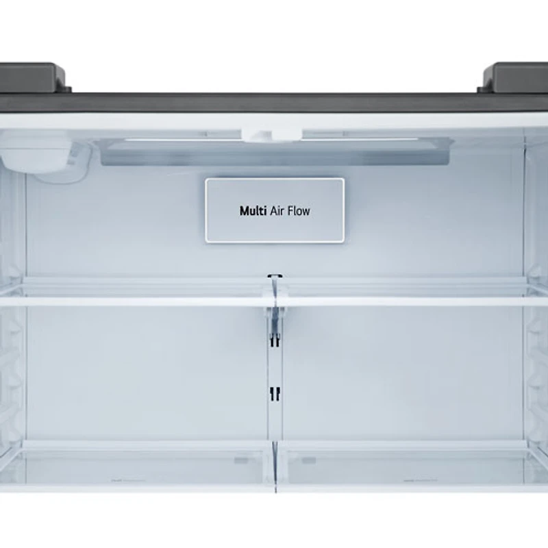 Réfrigérateur à 3 portes 24,5 pi³ 33 po avec distributeur d'eau et de glaçons de LG (LF25S6330S) - Inox