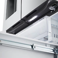 Réfrigérateur à 3 portes 24,5 pi³ 33 po avec distributeur d'eau et de glaçons de LG (LF25S6330S) - Inox
