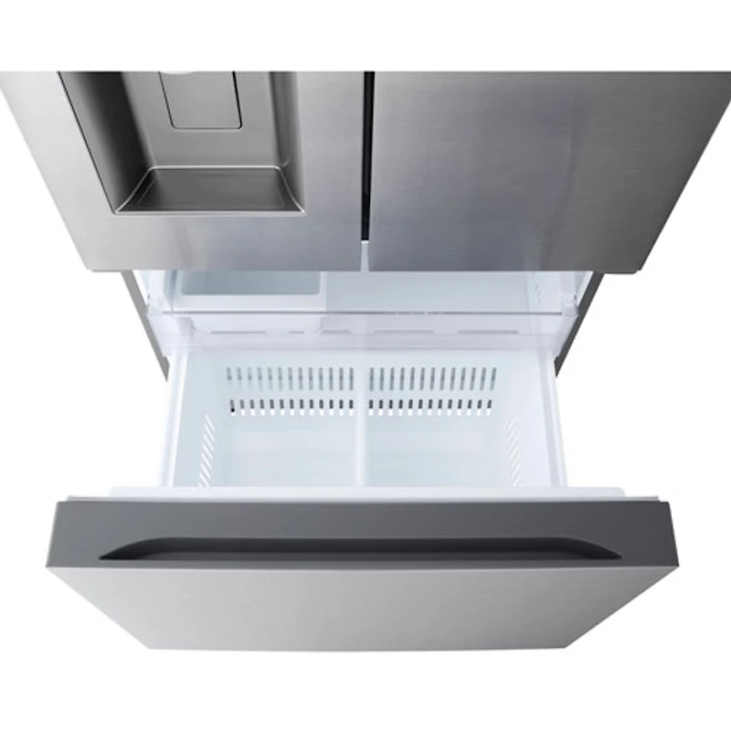 Réfrigérateur à 3 portes 24,5 pi³ 33 po avec distributeur d'eau et de glaçons de LG (LF25S6330S) - Inox