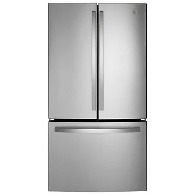 GE 36" 21.9 Cu. Ft. French Door Refrigerator (GWE22JYMFS) - Stainless Steel