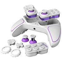 Manette de jeu sans fil Victrix Pro BFG de PDP pour PS5/PS4/PC - Blanc