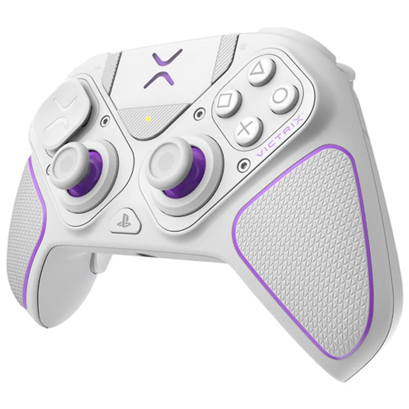 Manette de jeu sans fil Victrix Pro BFG de PDP pour PS5/PS4/PC - Blanc