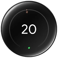 Thermostat intelligent Wi-Fi Nest Learning de Google (4e génération) - Noir volcanique lustré