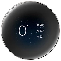 Thermostat intelligent Wi-Fi Nest Learning de Google (4e génération) - Argent poli