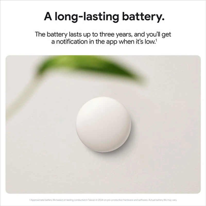 Capteur de température Nest de Google (2e génération) - Porcelaine