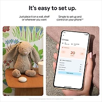 Capteur de température Nest de Google (2e génération) - Porcelaine