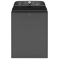 Boîte ouverte - Laveuse à chargement par le haut haute efficacité de 6,1 pi³ de Whirlpool - Noir volcan - Parfait état