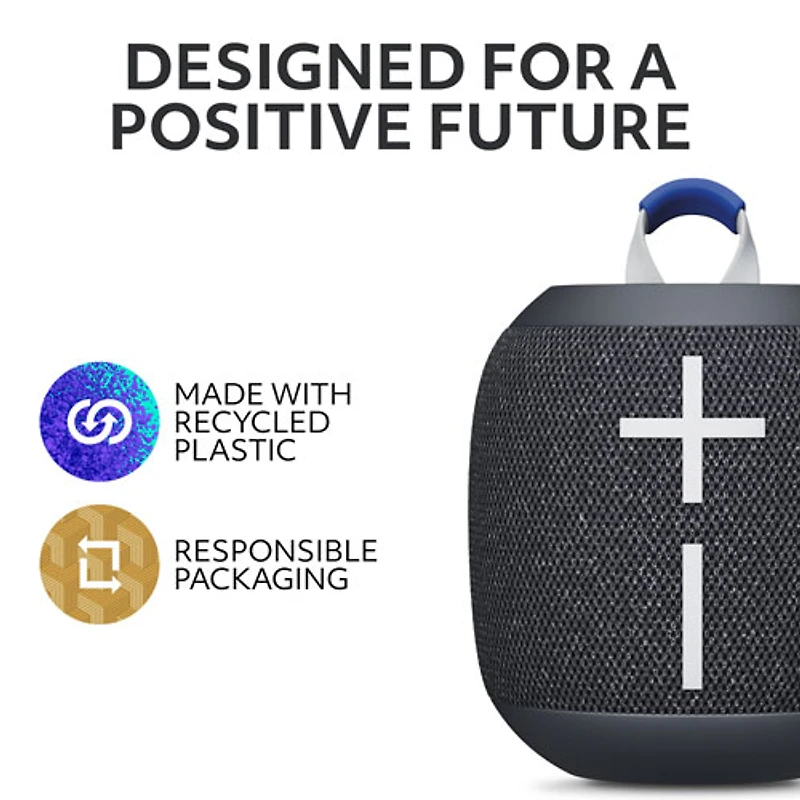 Ultimate Ears WONDERBOOM 4 Waterproof Bluetooth Wireless Speaker - Active Black