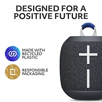 Ultimate Ears WONDERBOOM 4 Waterproof Bluetooth Wireless Speaker - Active Black