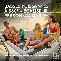 Haut-parleur sans fil Bluetooth étanche EVERBOOM d'Ultimate Ears - Bleu cobalt