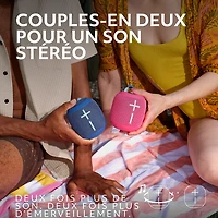 Haut-parleur sans fil Bluetooth étanche WONDERBOOM 4 d'Ultimate Ears - Gris