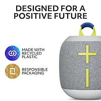 Haut-parleur sans fil Bluetooth étanche WONDERBOOM 4 d'Ultimate Ears - Gris