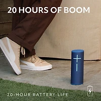 Ultimate Ears MEGABOOM 4 Waterproof Bluetooth Wireless Speaker - Raspberry Red