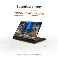 ASUS Vivobook S 16 Flip 16" Touchscreen Laptop - Midnight Black (Intel Core i5-13500H/1TB SSD/16GB RAM)