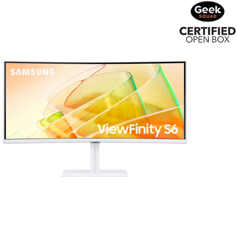 Boîte ouverte - Moniteur DEL incurvé AV WQHD 100 Hz GTG 5 ms FreeSync de 34 po de Samsung (LS34C650TANXGO)
