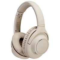 Audio-Technica ATH-S300BT Over-Ear Noise Cancelling Bluetooth Headphones - Beige