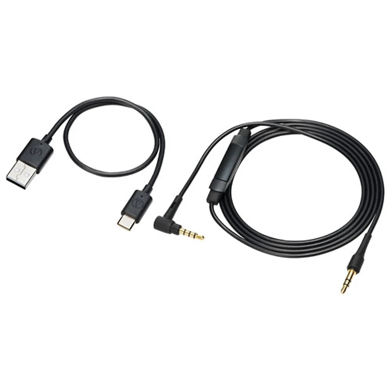 Casque d'écoute à suppression du bruit Bluetooth ATH-S300BT d'Audio-Technica - Noir