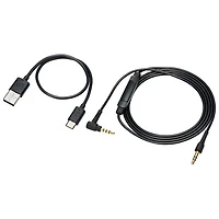 Casque d'écoute à suppression du bruit Bluetooth ATH-S300BT d'Audio-Technica - Noir
