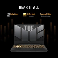 Portable de jeu 15,6 po TUF Gaming F15 d'ASUS - Gris (Ci7-12700H Intel/RAM 16 Go/SSD 512 Go/GeForce RTX 3050) - Anglais