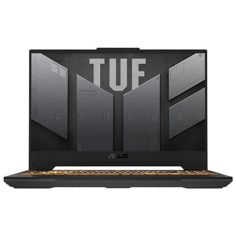 Portable de jeu 15,6 po TUF Gaming F15 d'ASUS - Gris (Ci7-12700H Intel/RAM 16 Go/SSD 512 Go/GeForce RTX 3050) - Anglais