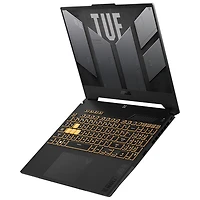 Portable de jeu 15,6 po TUF Gaming F15 d'ASUS - Gris (Ci7-12700H Intel/RAM 16 Go/SSD 512 Go/GeForce RTX 3050) - Anglais