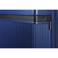 CHAMPS Onyx Collection 3-Piece Hard Side 8-Wheeled Expandable Luggage Set - Navy