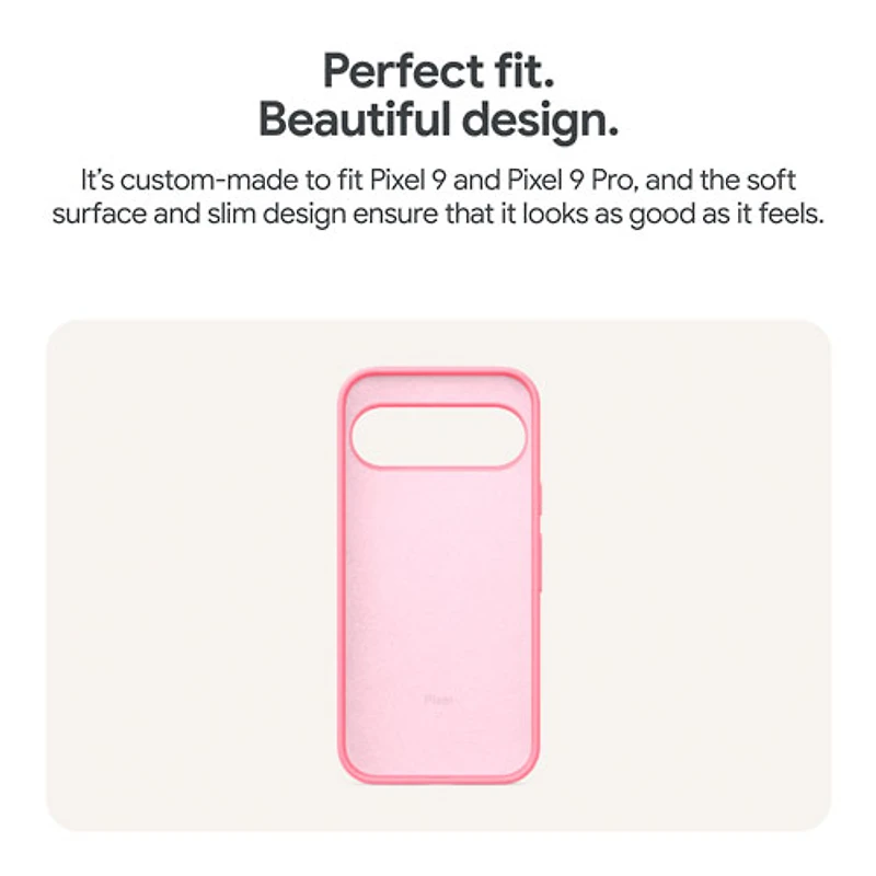 Google Fitted Hard Shell Case for Pixel 9/9 Pro - Obsidian