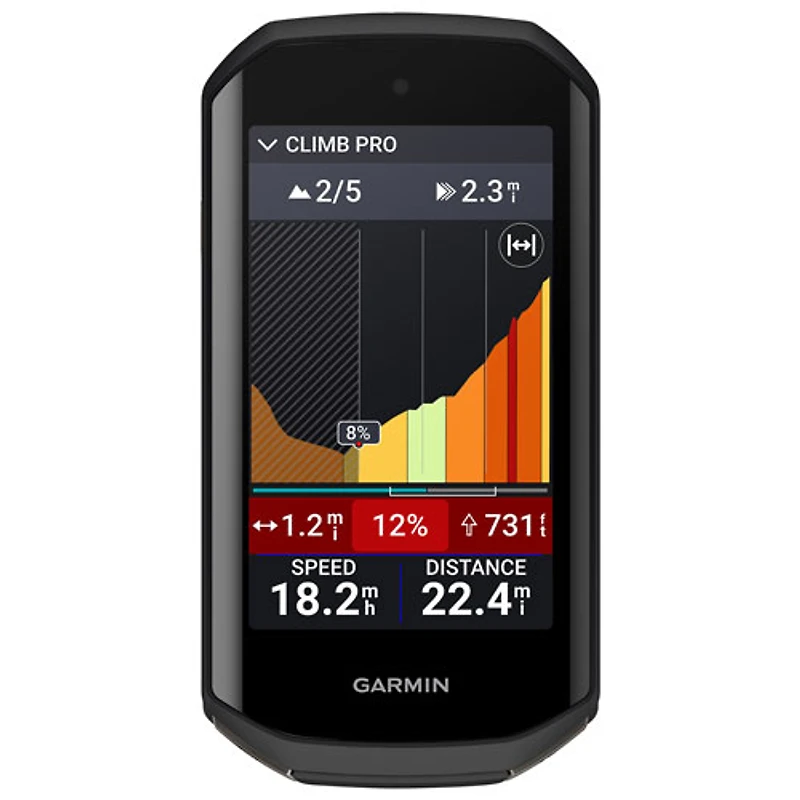 Compteur de vélo avancé avec GPS Edge 1050 de Garmin (010-02890-00)