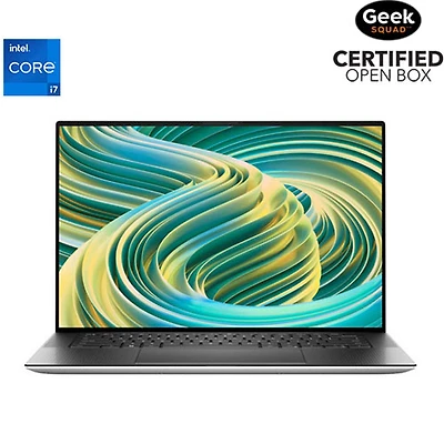 Boîte ouverte - Portable de 15,6 po XPS de Dell (Core i7-13620H d'Intel/RAM 16 Go/SSD 512 Go/Windows 11)